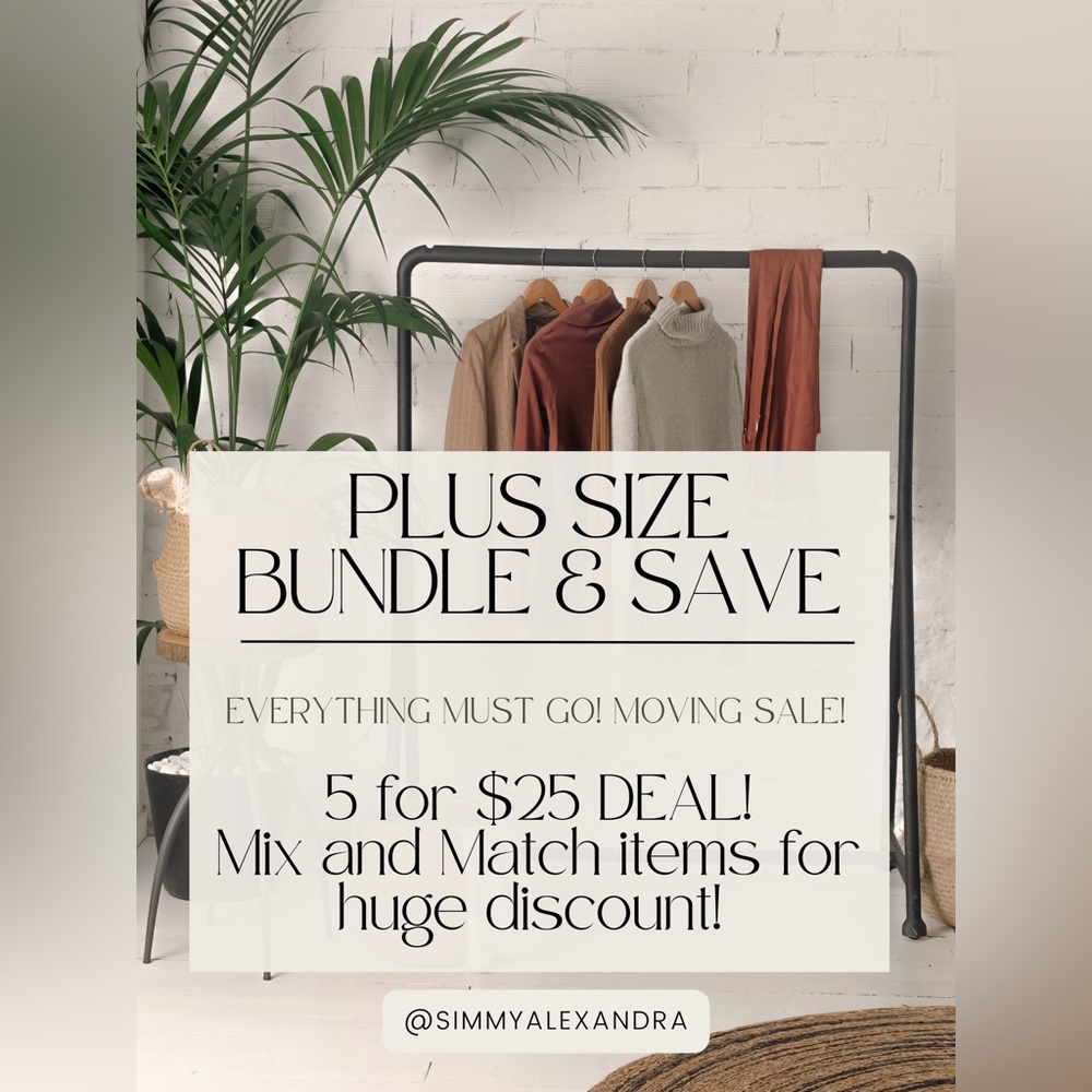 ✨PLUS SIZE BUNDLE AND SAVE!